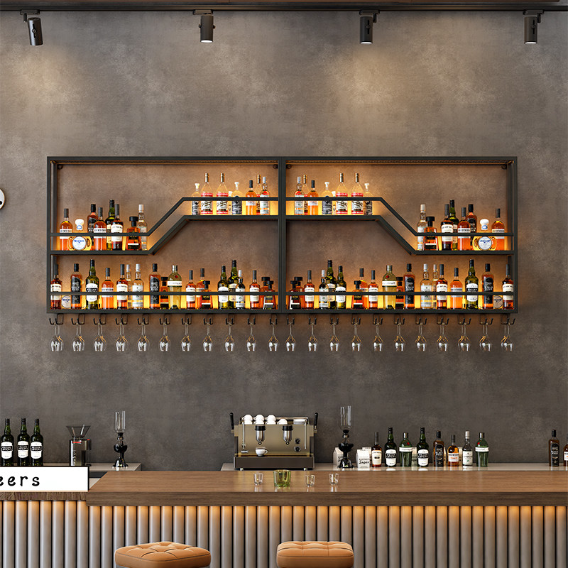 Home Bar Lounge - Bartender Designer Bar Cabinet Accessories Modern