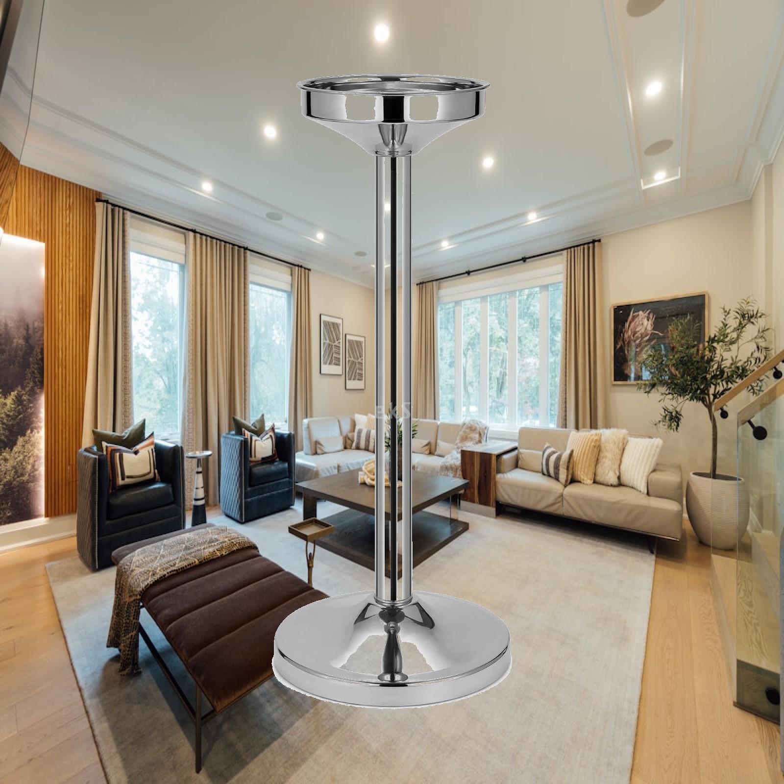 Home Bar Lounge - Ice Bucket Stand Freestanding Champagne Bucket