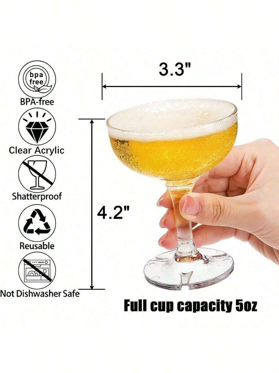 Set Of 20 Coupe Cocktail Glass - đánh giá và giá Home Bar Set