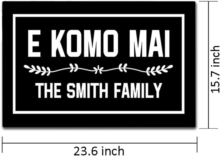E Komo Mai Come Back Doormat I - đánh giá và giá Bar Mat Rubber