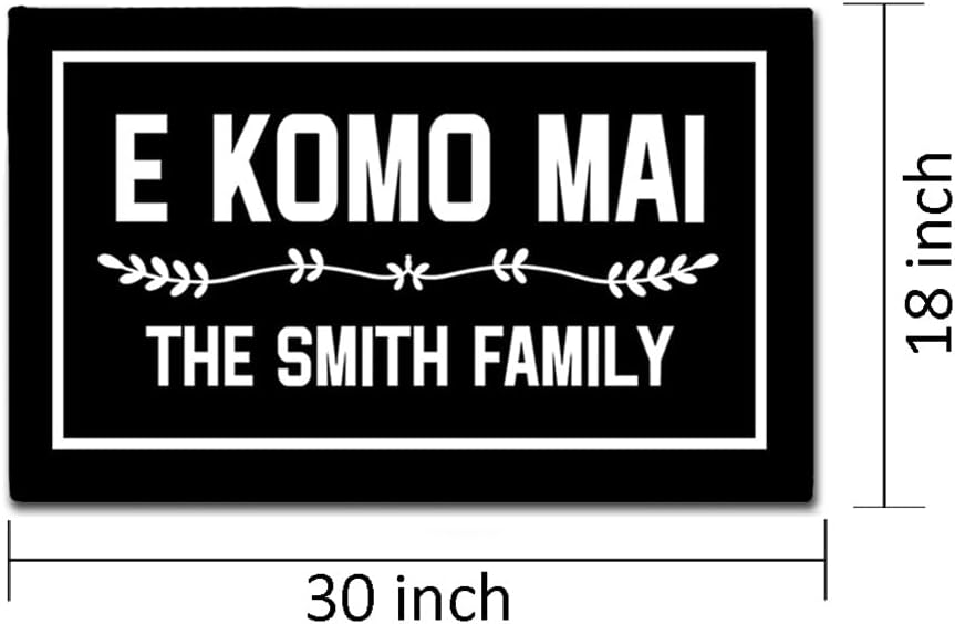 E Komo Mai Come Back Doormat I - đánh giá và giá Bar Mat Rubber