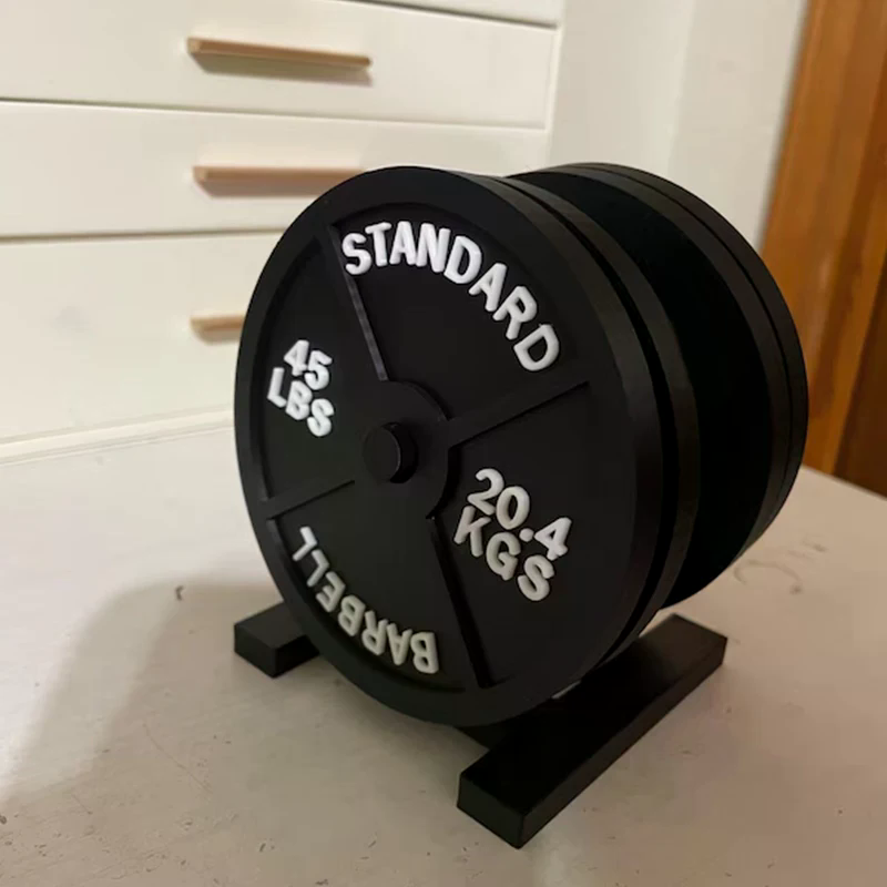 Weight Plate Coaster Set Holde - đánh giá và giá Home Bar Set