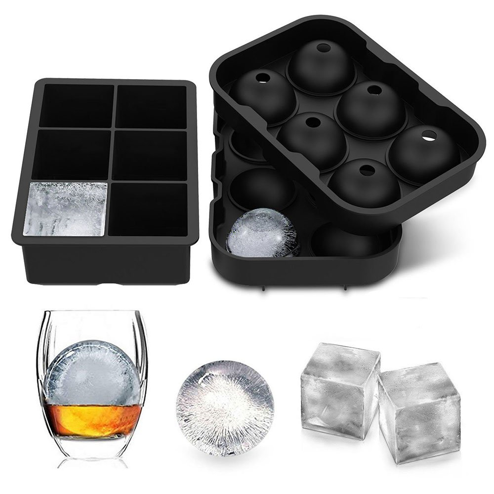 4/6 Grid Big Ball Square Ice C - đánh giá và giá Ice Mold Sphere