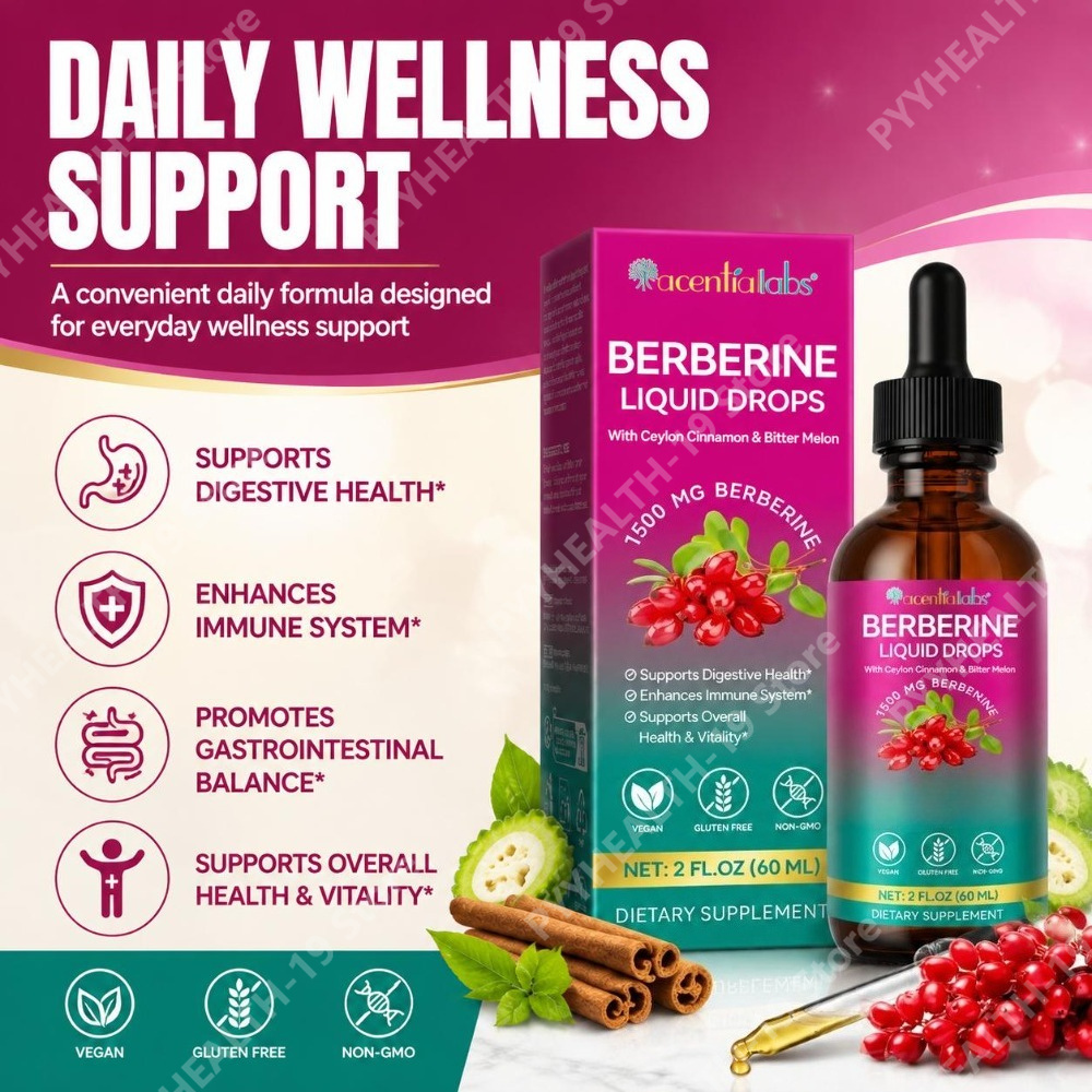 Acentiallabs Berberine Liquid  - đánh giá và giá Bitters Bottle Set