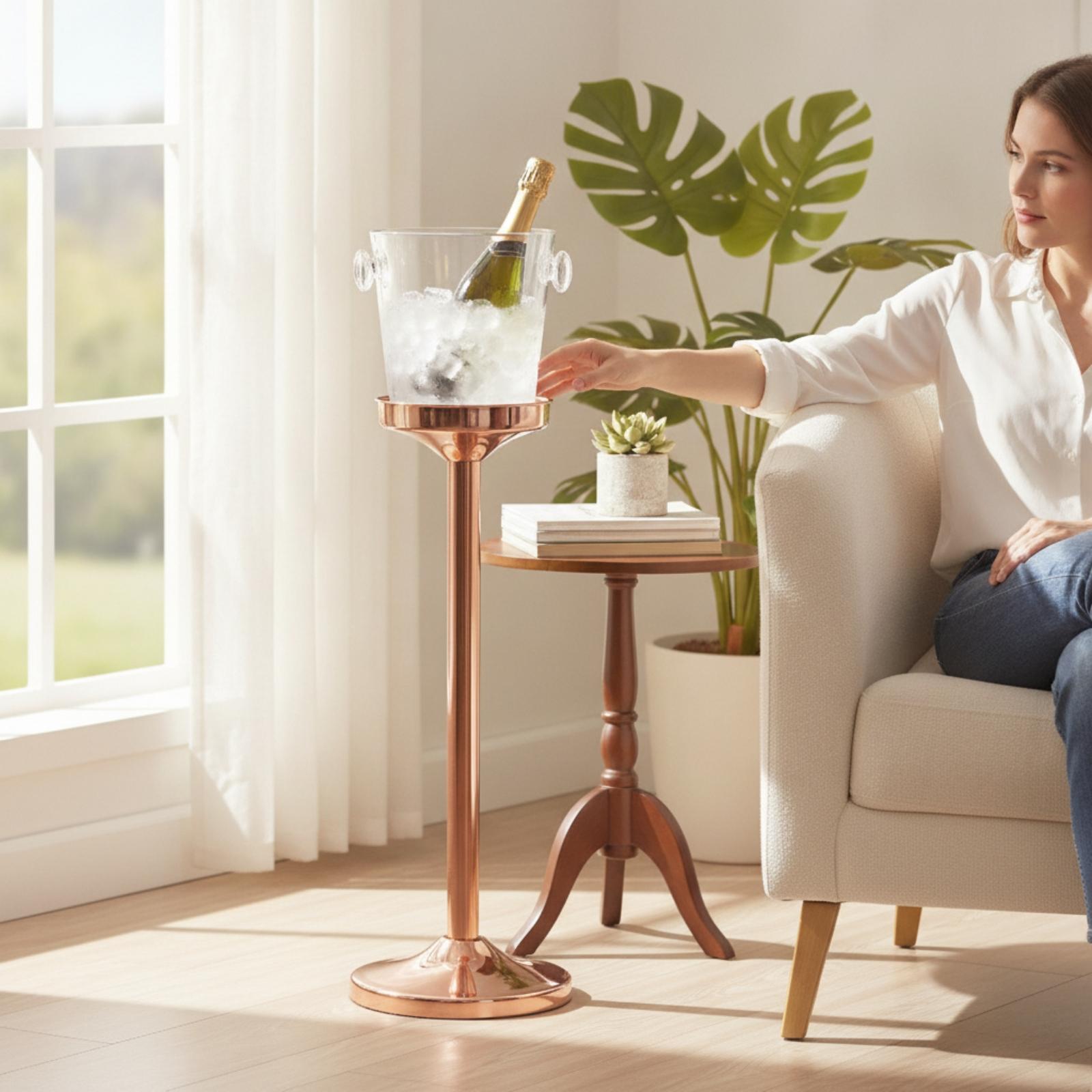 Ice Bucket Stand Freestanding  - đánh giá và giá Home Bar Lounge
