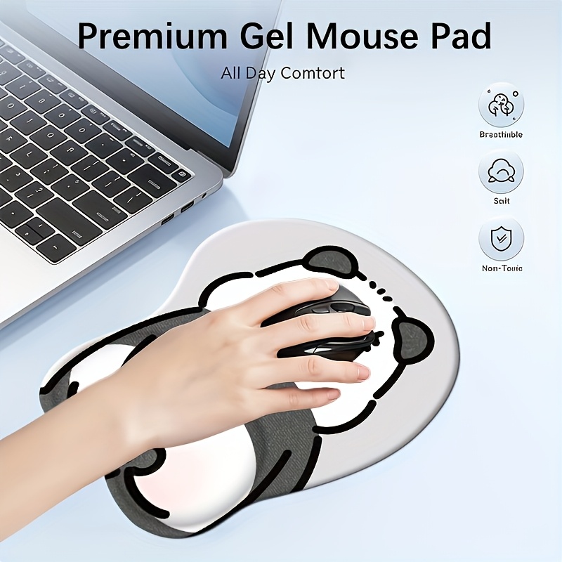 Ergonomic Wrist Rest Mouse Pad - đánh giá và giá Bar Mat Rubber