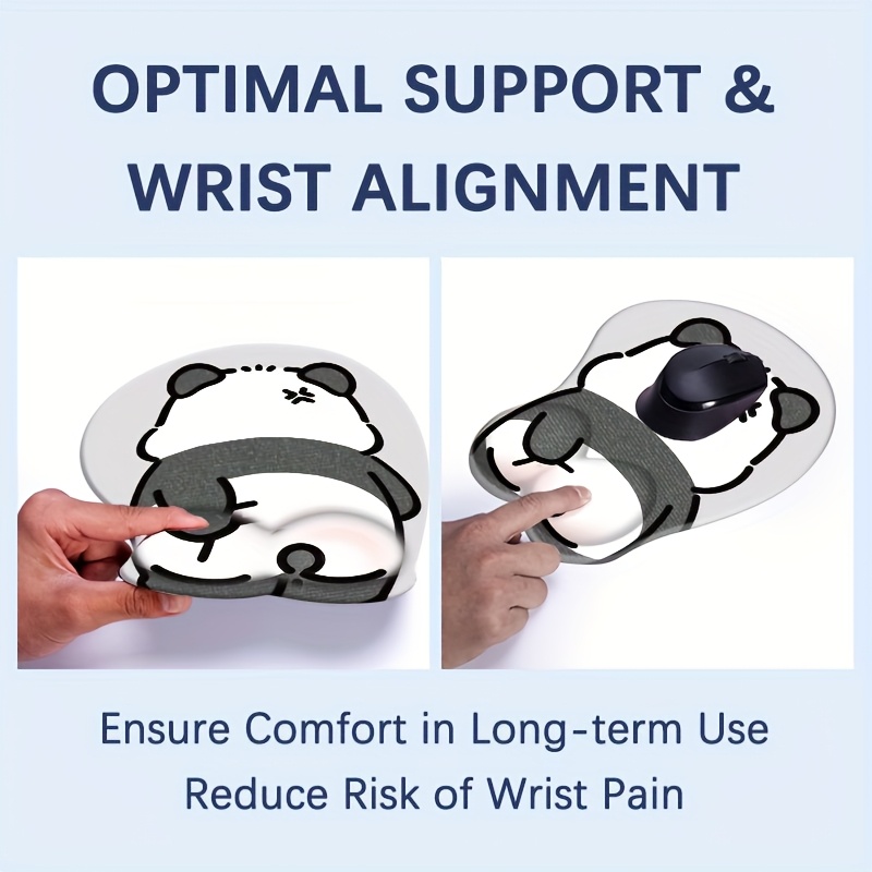 Ergonomic Wrist Rest Mouse Pad - đánh giá và giá Bar Mat Rubber